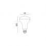 Żarówka LED R63 8W E27 barwa ZIMNOBIAŁA