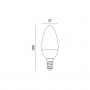 Żarówka LED SW 9W E14 PREMIUM barwa NEUTRALNA