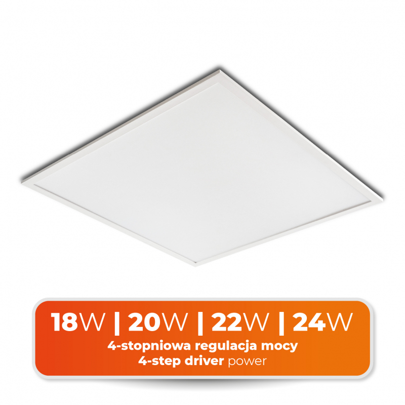 Oprawa LED ORIO 60x60 20W barwa NEUTRALNA BIAŁA