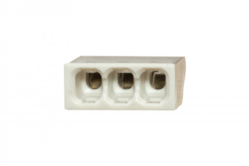 Szybkozłączka instalacyjna 2,5 mm2 - 3 styki (F2.0074)