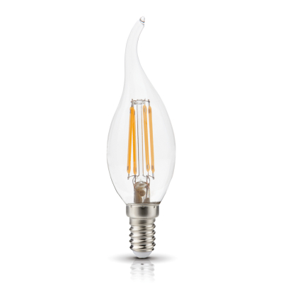 Żarówka LED FDE 4W E14 barwa CIEPŁOBIAŁA 360 Line