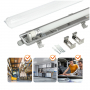 ZESTAW HERMETIC 1x120 + LED T8 18W 4000K